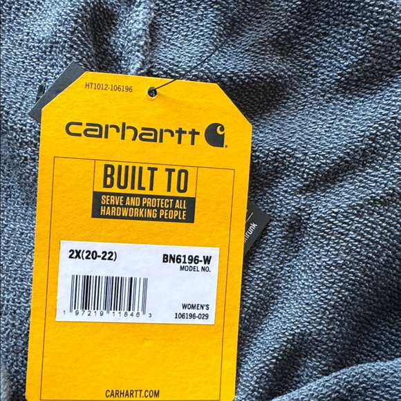 Carhartt STYLE #106196 RELAXED FIT MIDWEIGHT FRENCH TERRY sweatpants pants 2X - Picture 5 of 8